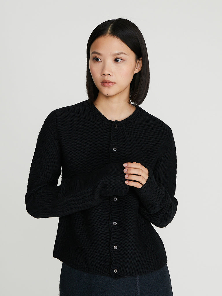 Rier - Cardigan in Black Links Links
