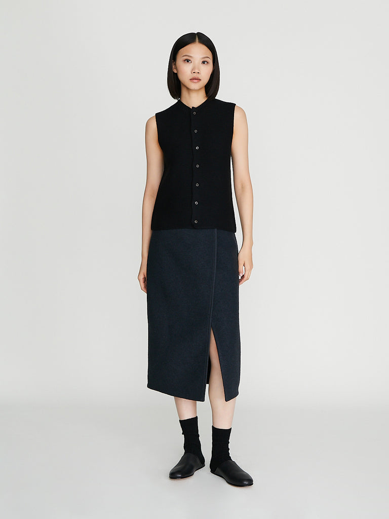 Rier - Gilet in Black Links Links