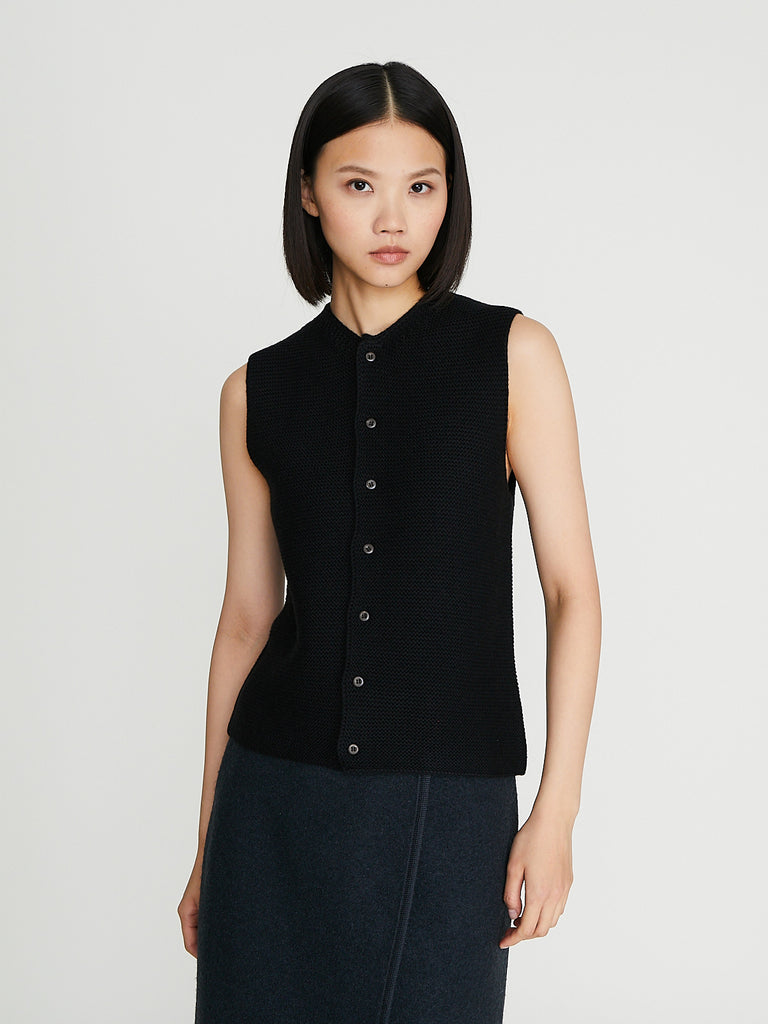 Rier - Gilet in Black Links Links