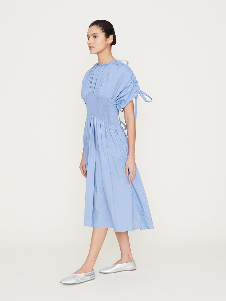 Renata Brenha Sanfona Dress in Blue