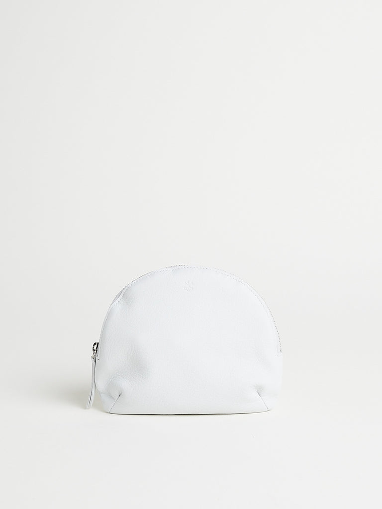 Arts & Science Round Pouch S in Pale Grey