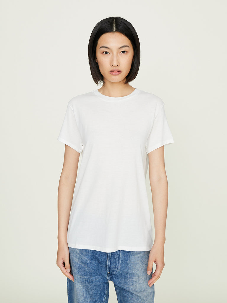 Malu - Sam Loose Tee in White