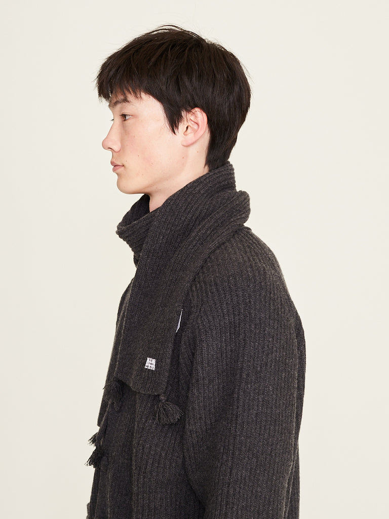 Salon C. Lundman - Tassel Scarf in Grey