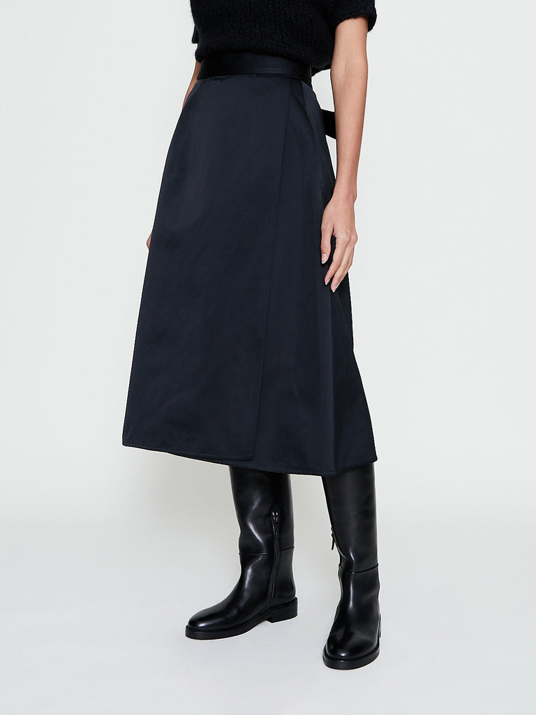 Sofie D'Hoore - Stieglitz Wrap Skirt in Black