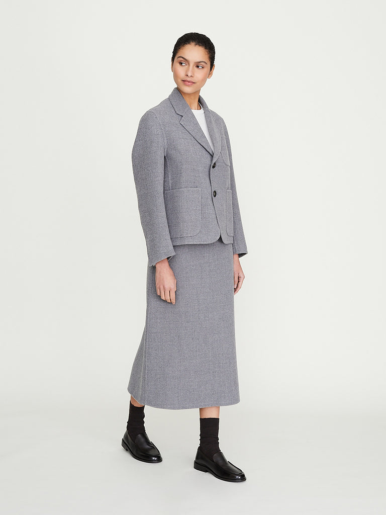 Sofie D'Hoore - Sutton A-Line Skirt in Beluga