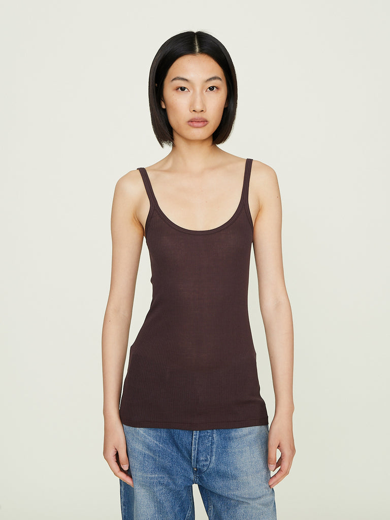 Malu - Nico Skinny Tank in Brown