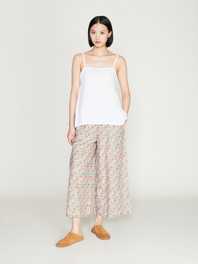 Daniela Gregis - Pantalone Trousers Pigiama Tasche Lavato in Small Flowers 5