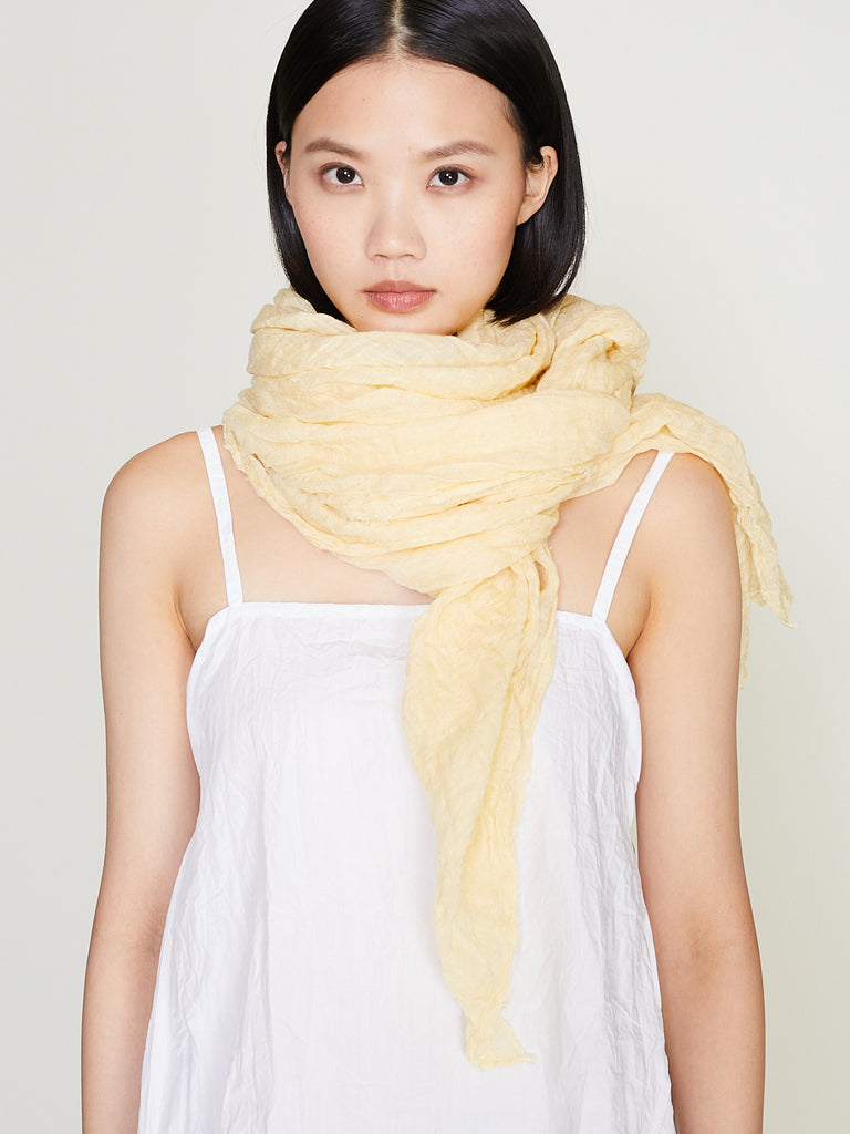 Daniela Gregis - Scialle Shawl Lavato in Pale Colour 1