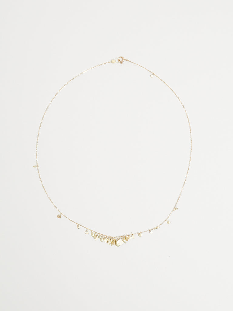 Sia Taylor Little Meadow Necklace in 18k Yellow Gold