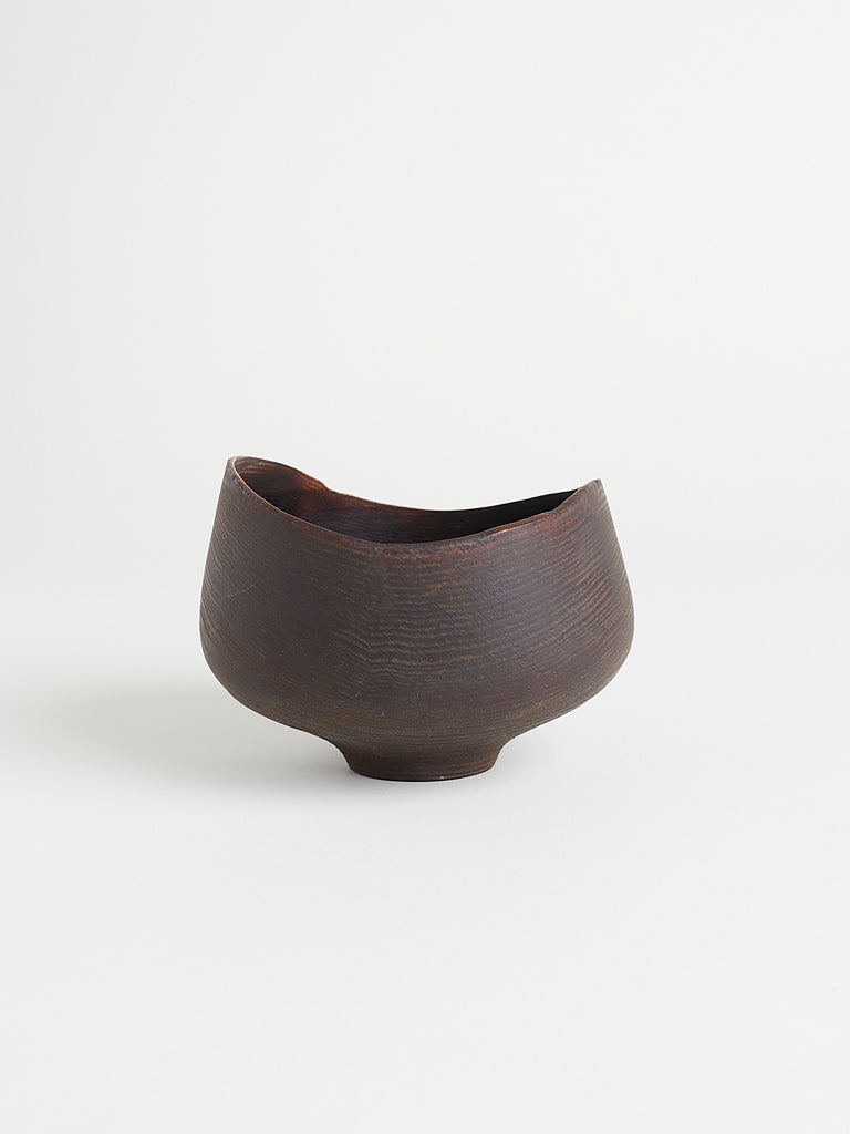 Sukkeun Kang Wind's Wood Bowl - Unpolished Wavy 1