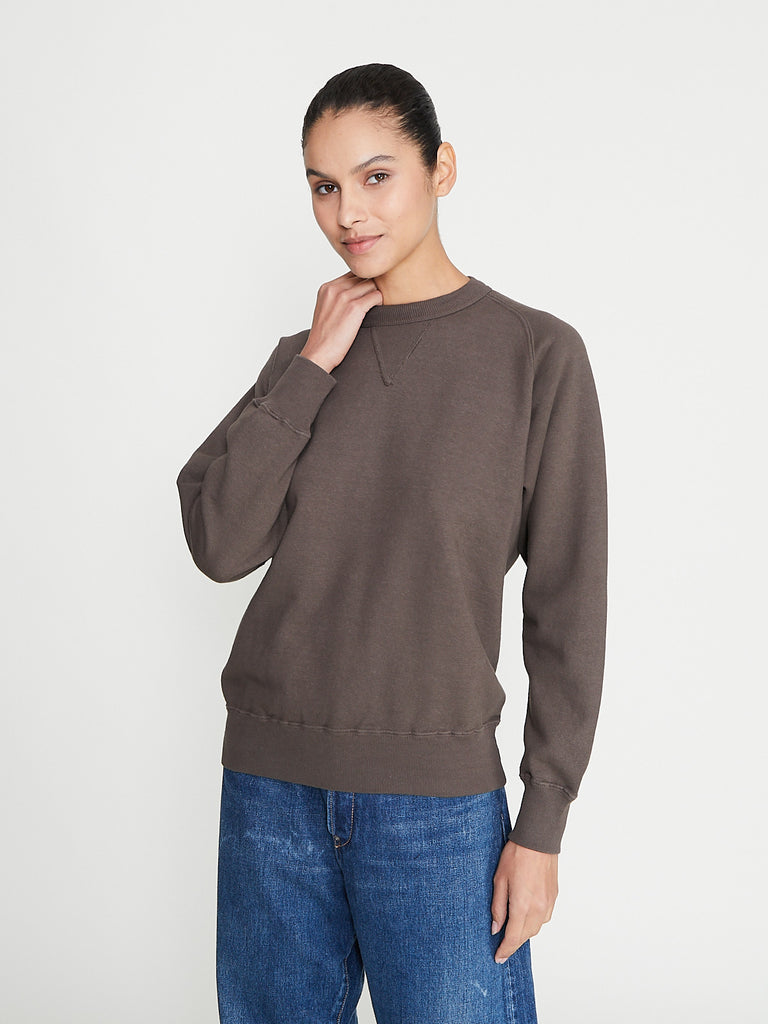 Sunray Spirit - Poli'ahu Crewneck Sweatshirt in Turkish Coffee