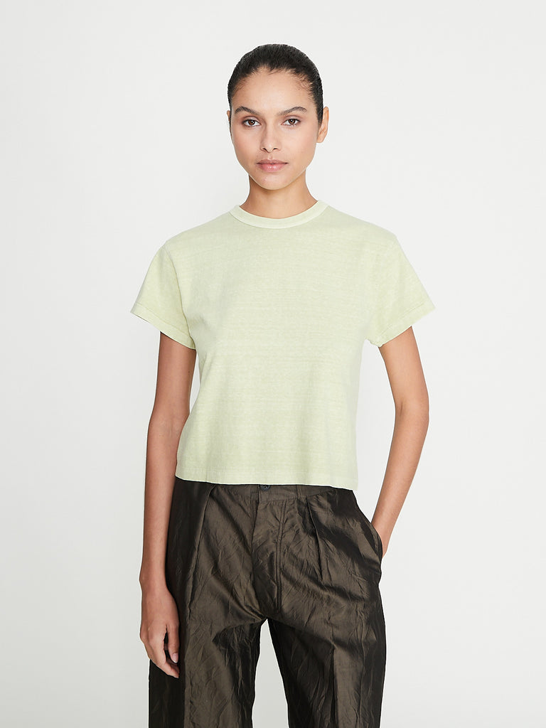 Sunray Spirit - Hi'aka Short Sleeve T-Shirt in Pigment Dye Winter Pear