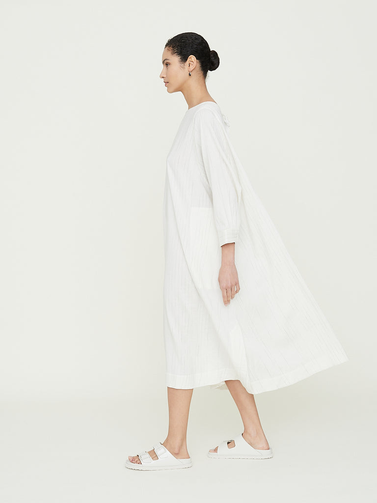 Toogood The Baker Dress in Raw/Lead