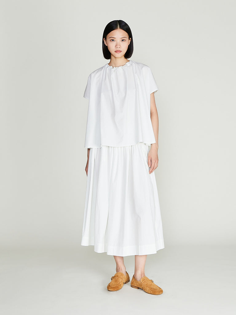 Toogood - The Dancer Skirt in Apple White