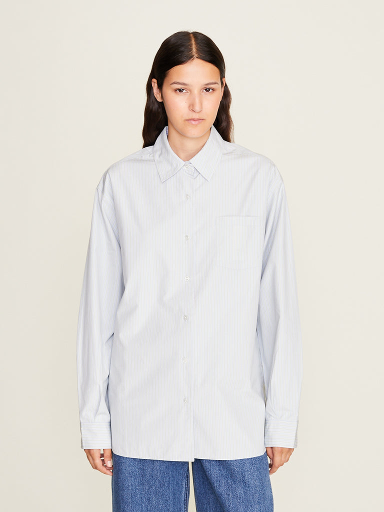 Townwear - Women's/Unisex Reversible Relaxed Shirt in Green/Blue/Red