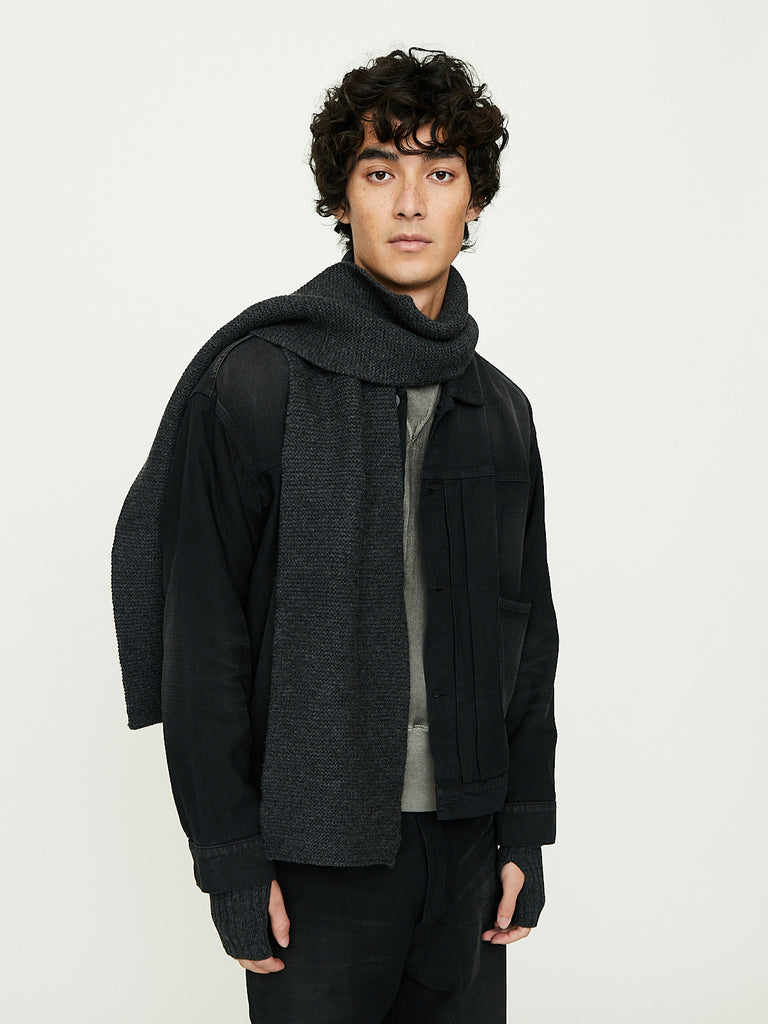 Taiga Takahashi - Lot.029 A.R.C Muffler in Charcoal
