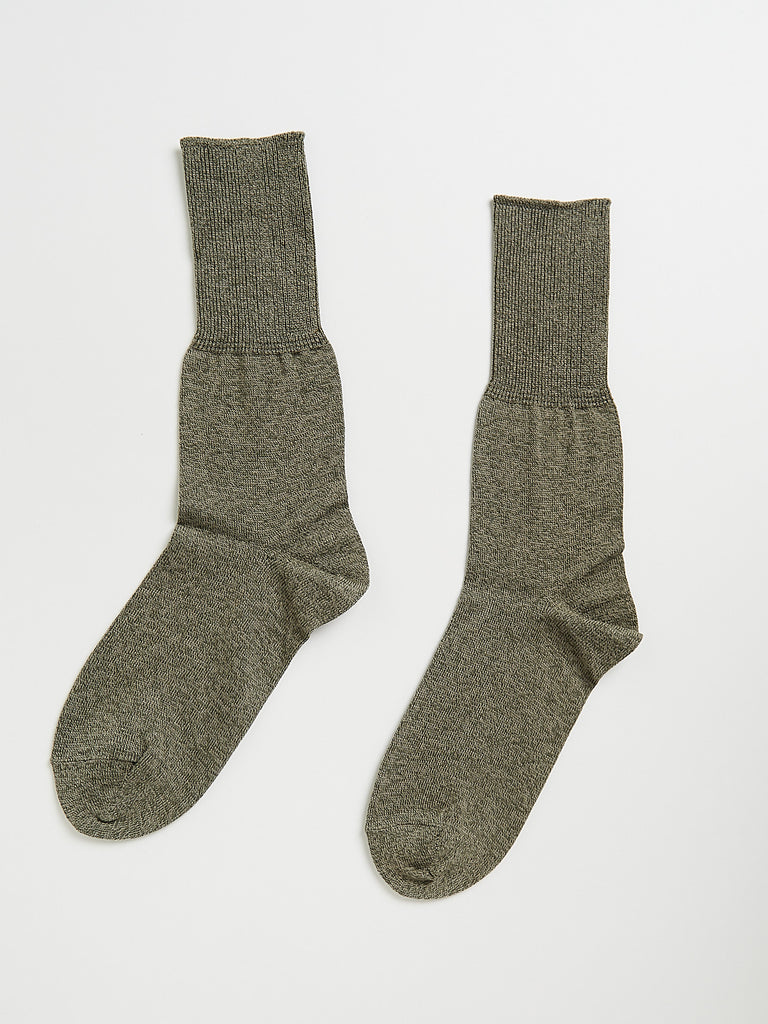 Taiga Takahashi - Lot.019 Socks in Moss Green