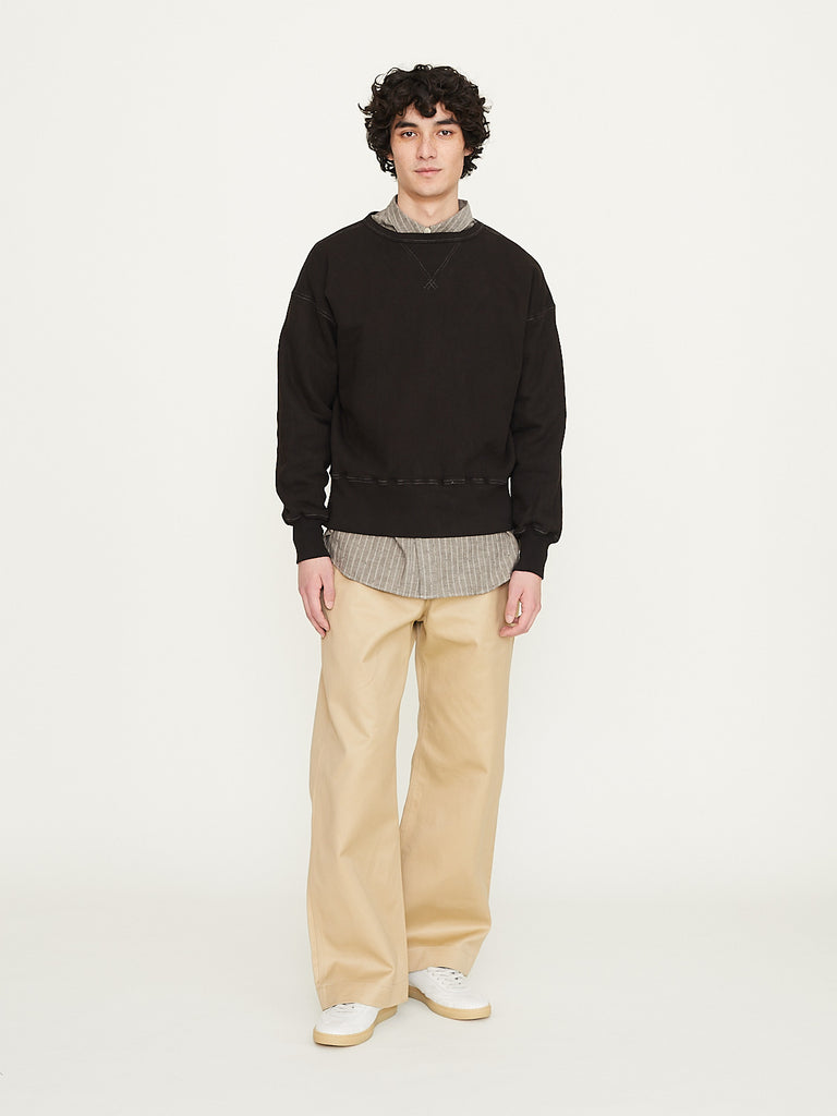 Taiga Takahashi Lot.603 Sweatshirt in Mud Dyed Brown