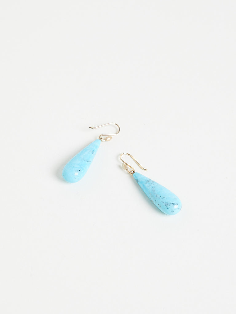 Ted Muehling Turquoise Drop Earrings