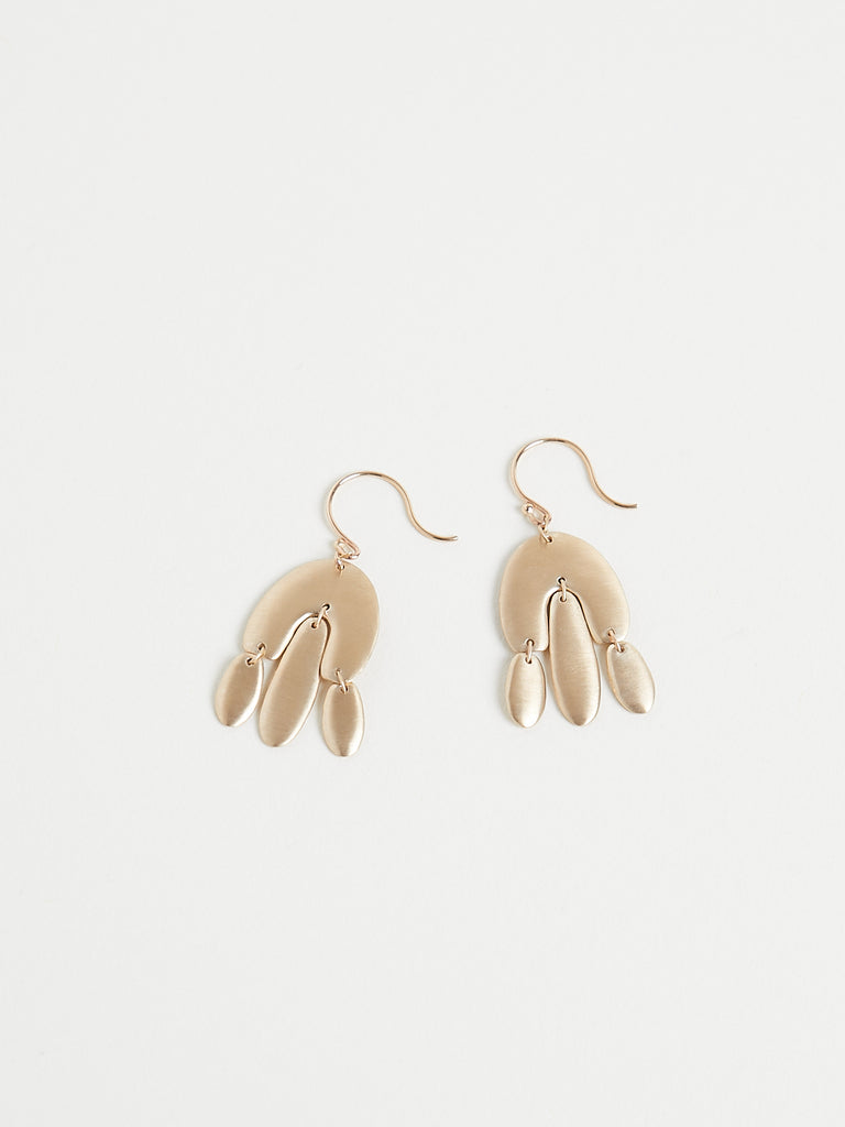 Ten Thousand Things Mini Chandelier Earrings in 10k Yellow Gold