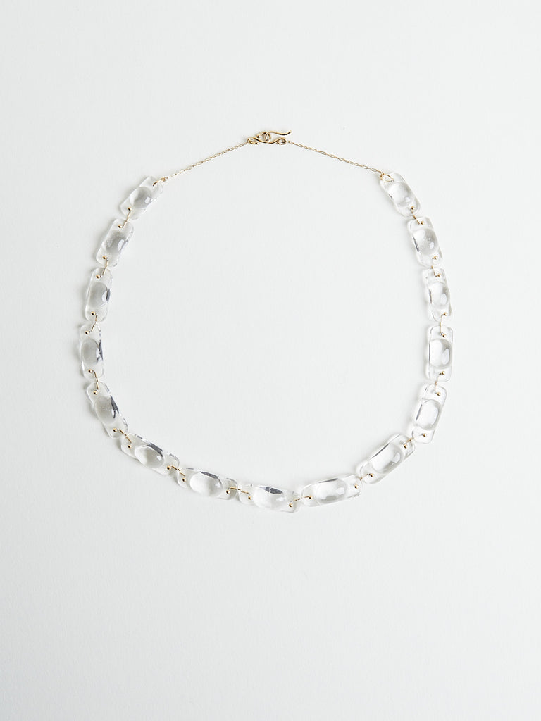 Ten Thousand Things - 18k Crystal Tiles Cut Stone Necklace
