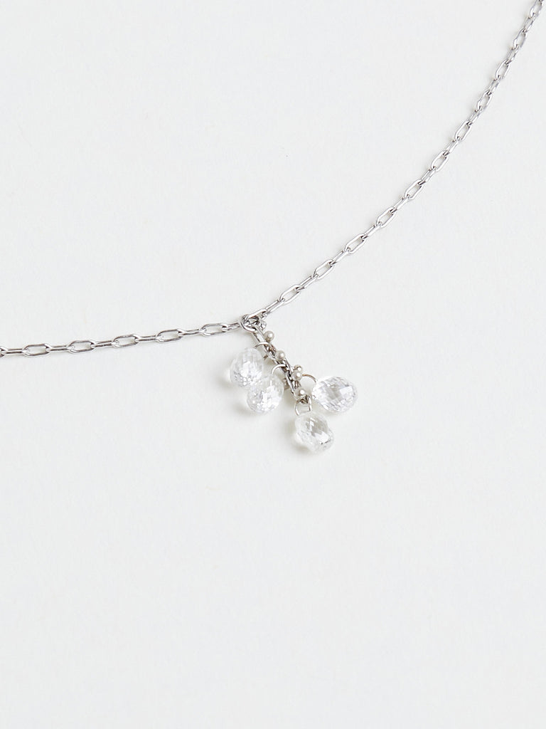 Ten Thousand Things Platinum and Briolette Diamond Choker