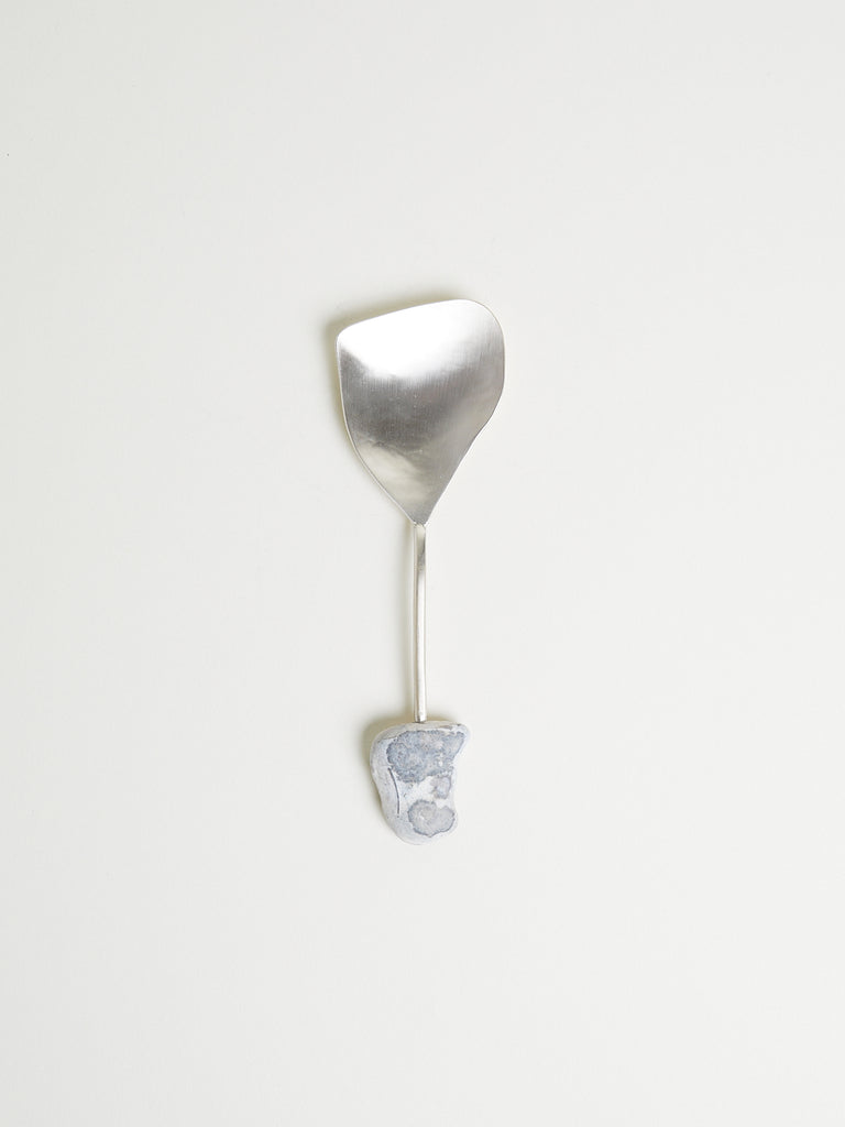 Thalia-Maria Georgoulis Small-Medium Silver Pebbled Spoon 1