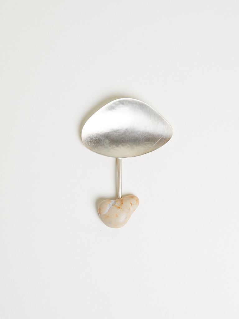 Thalia-Maria Georgoulis Small Silver Pebbled Spoon 3