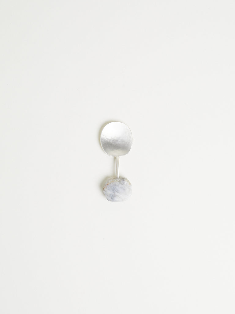 Thalia-Maria Georgoulis X-Small Silver Pebbled Spoon 4