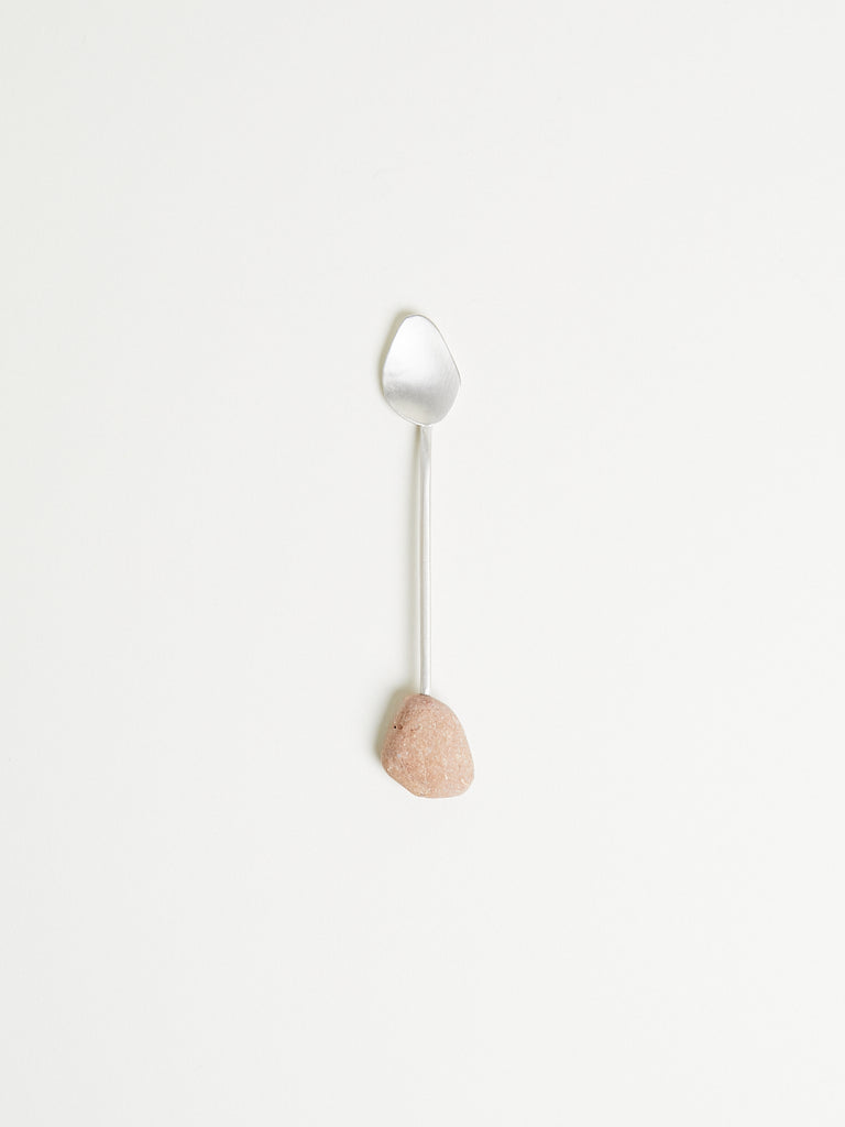 Thalia-Maria Georgoulis Espresso Silver Pebbled Spoon 1