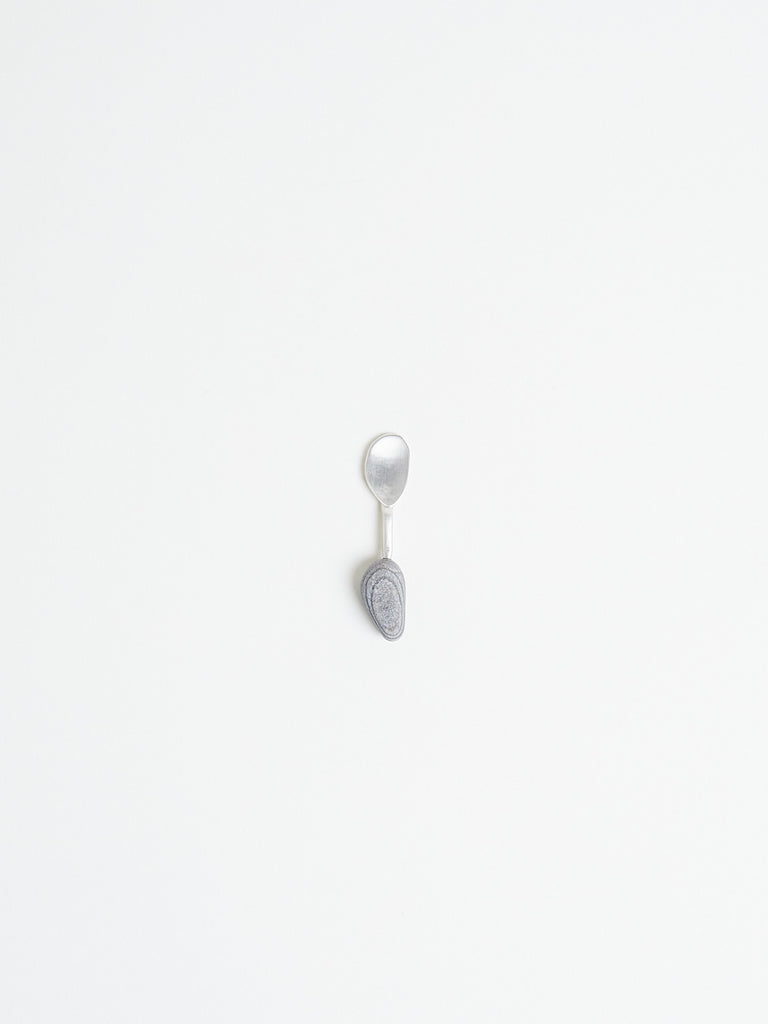 Thalia-Maria Georgoulis Grey Stripes Tiny Spoon