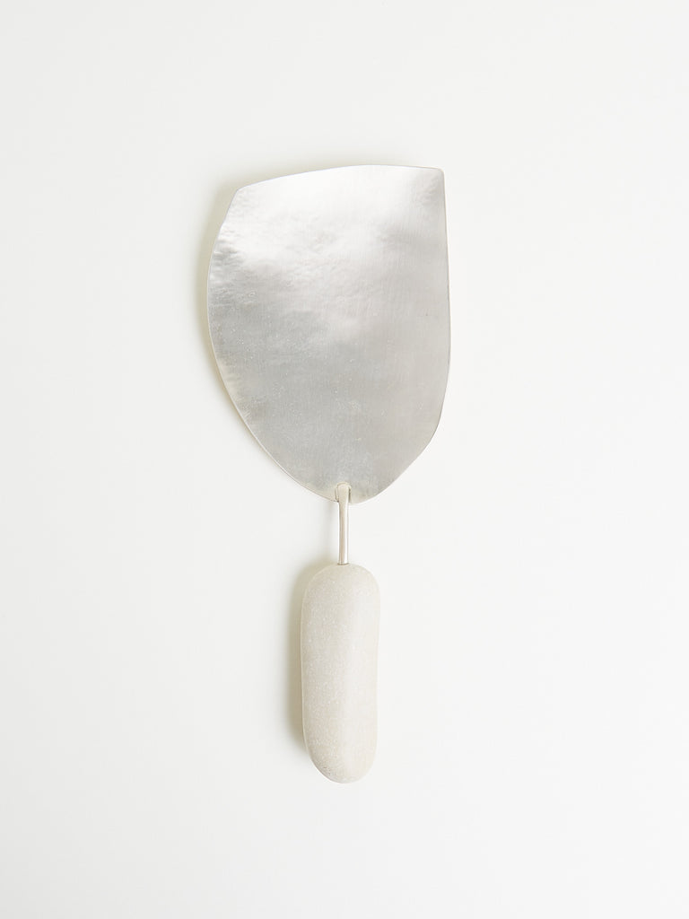 Thalia-Maria Georgoulis Big Silver Spoon in White