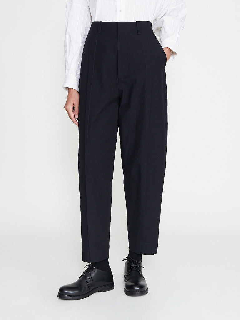 Toogood - The Librarian Trouser in Structured Cotton Ink