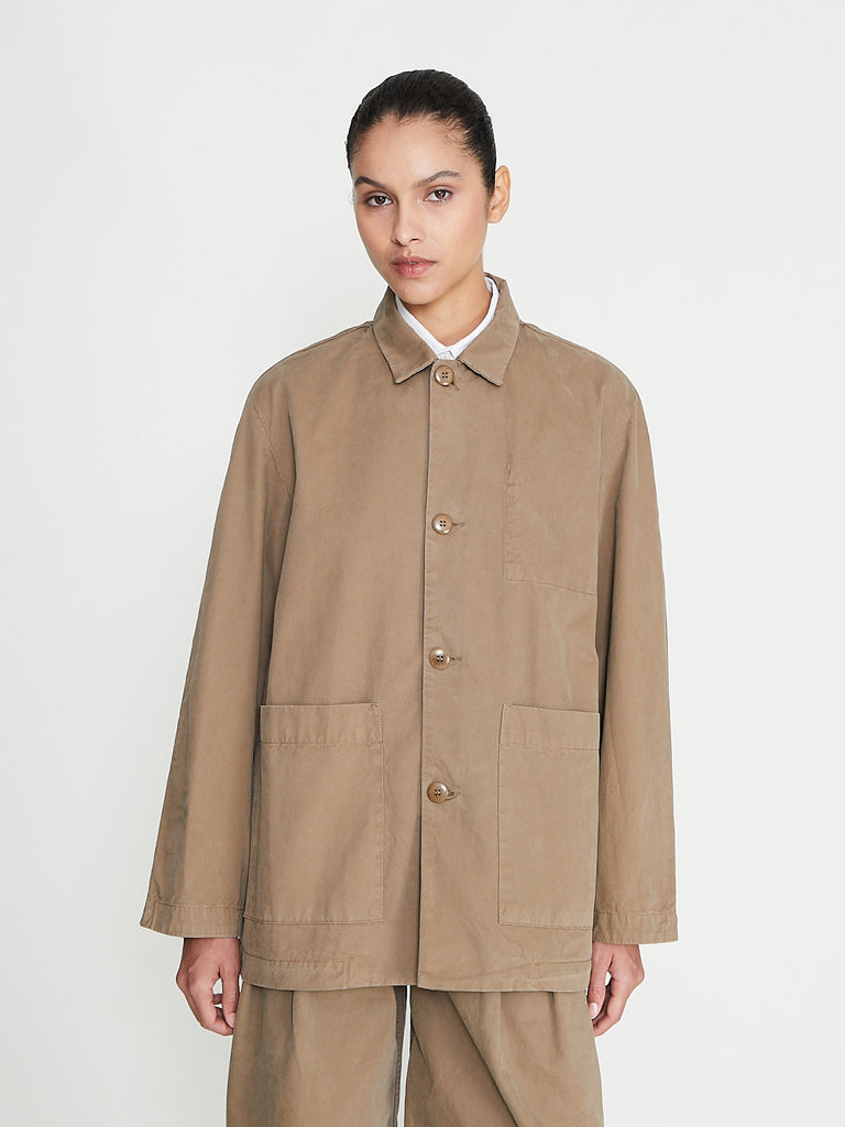Toogood - The Mechanic Jacket in Work Twill Cardamom