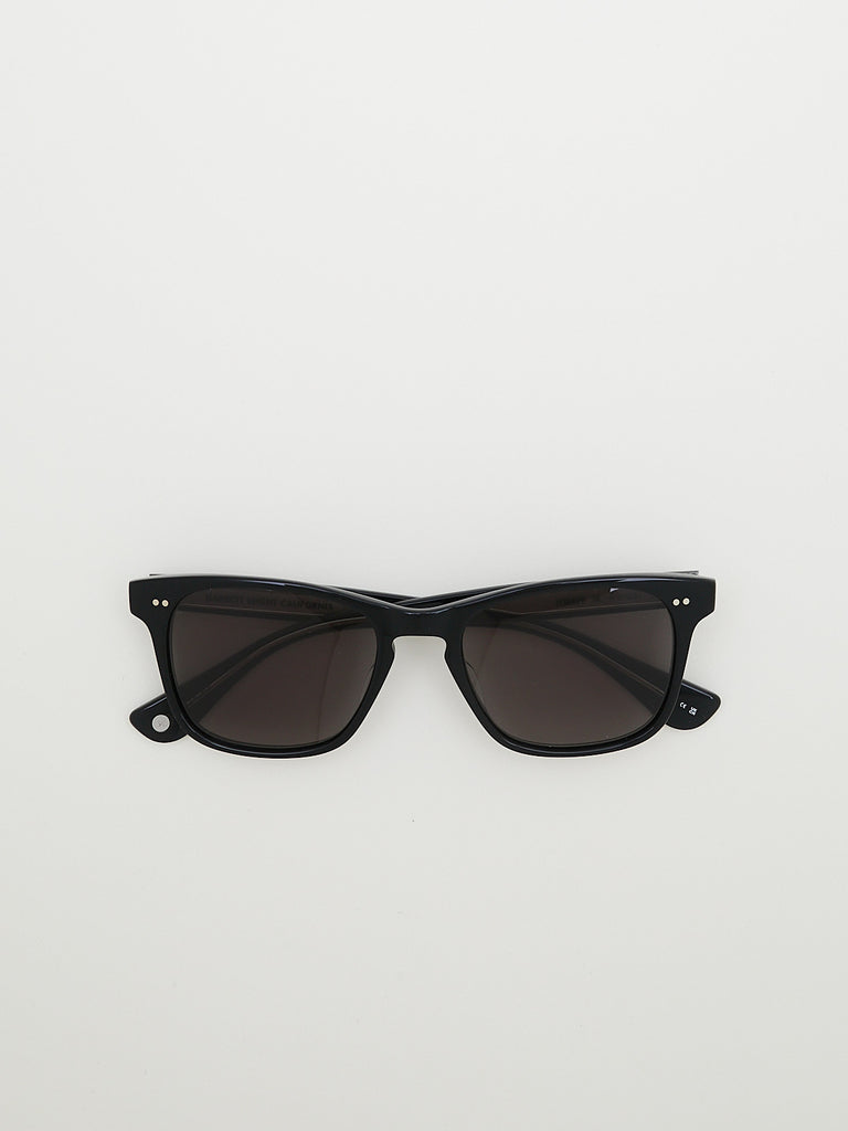 Garrett Leight Torrey Sun in Black/G15