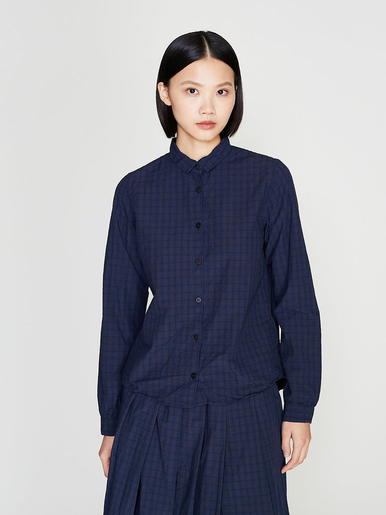 Bergfabel - Tyrol Shirt in Navy Check