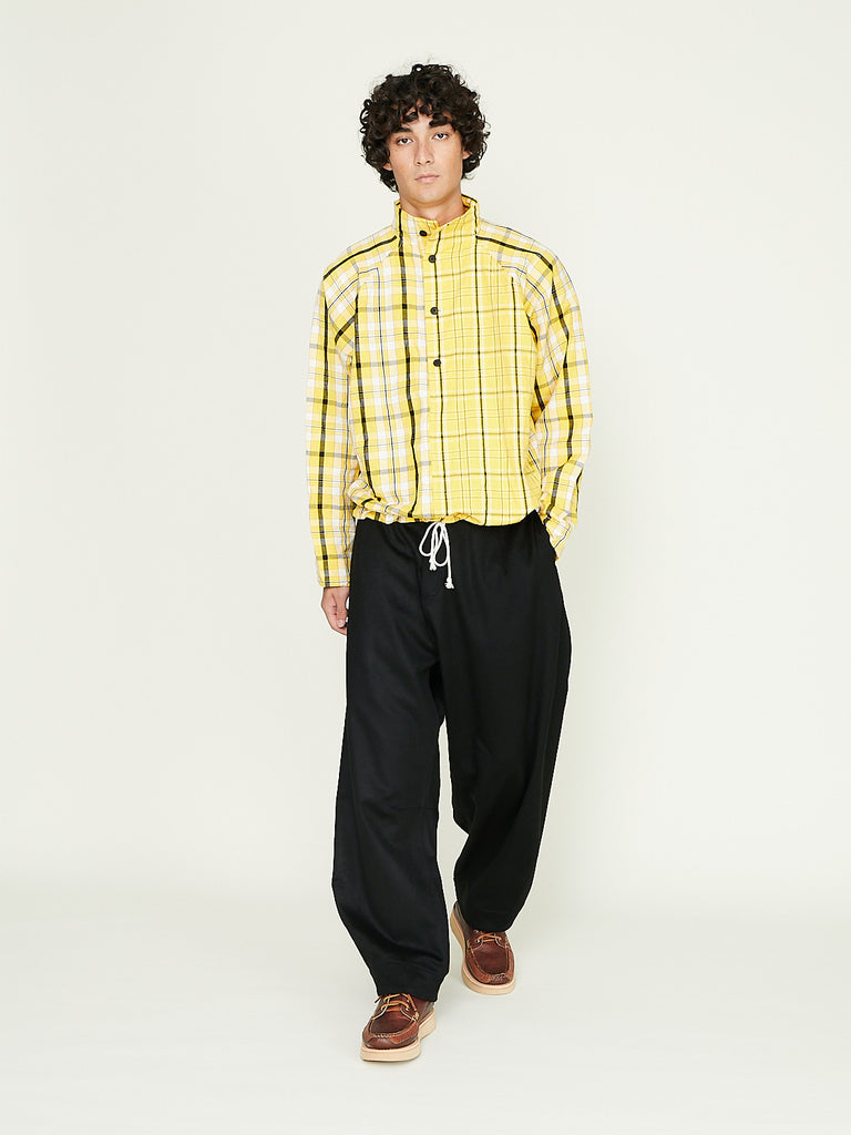 Unkruid - Hütten Shirt in Yellow Mixed Cloths