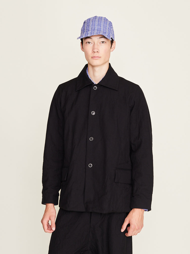 Unkruid - Alte Music Jacket in Black Herringbone