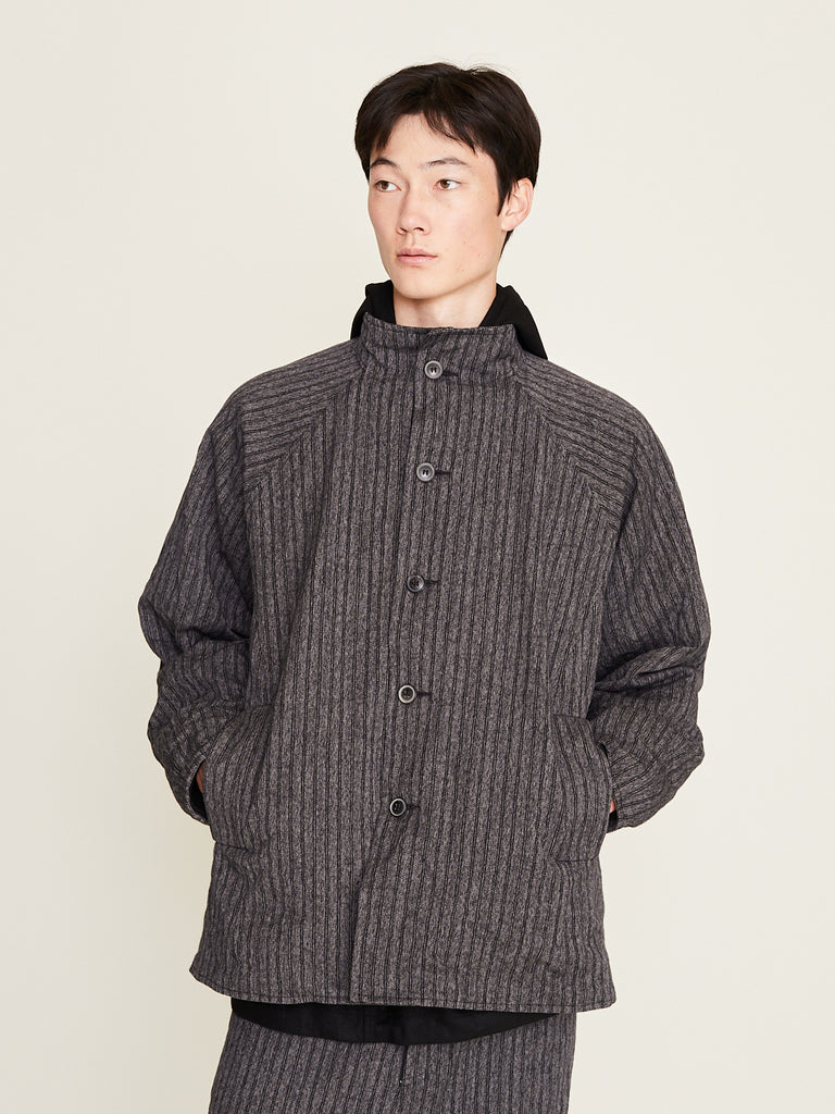 Unkruid - Late Night Jacket in Grey Coutil