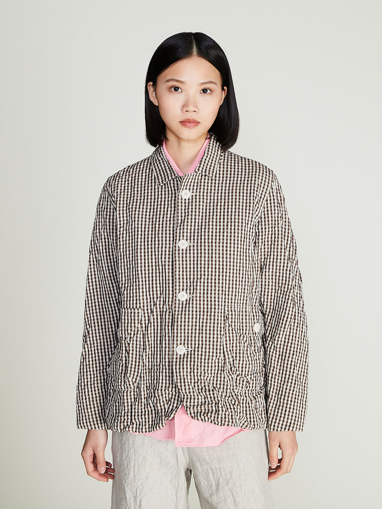 Unkruid - Sunday Best Jacket in Brown Mini Kelsch