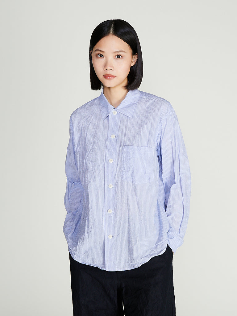 Unkruid - New Cloud Shirt in Light Blue Fine Cordlane