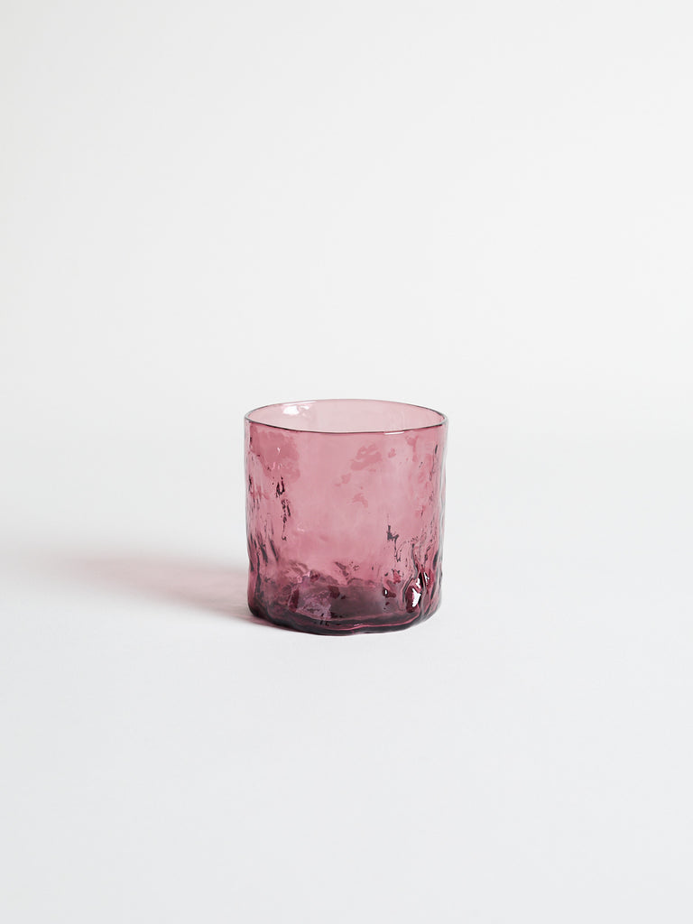 Vogel Studio - Unique Munich Glass in Light Wine Red