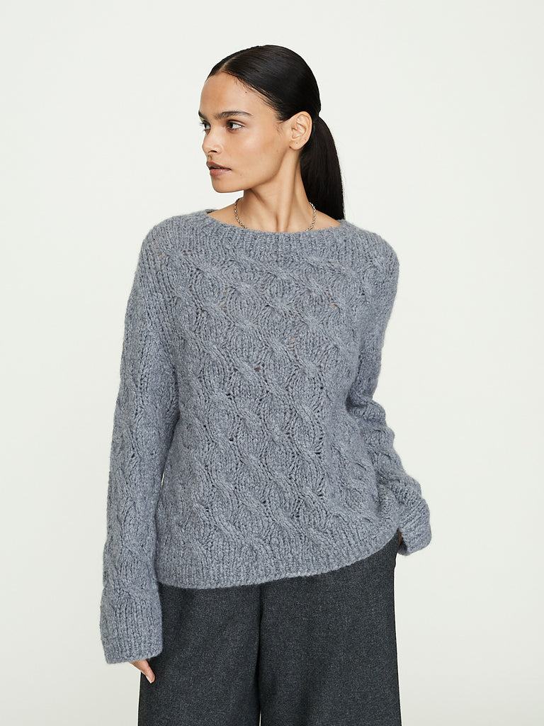 Wommelsdorff Tori Sweater in Metal