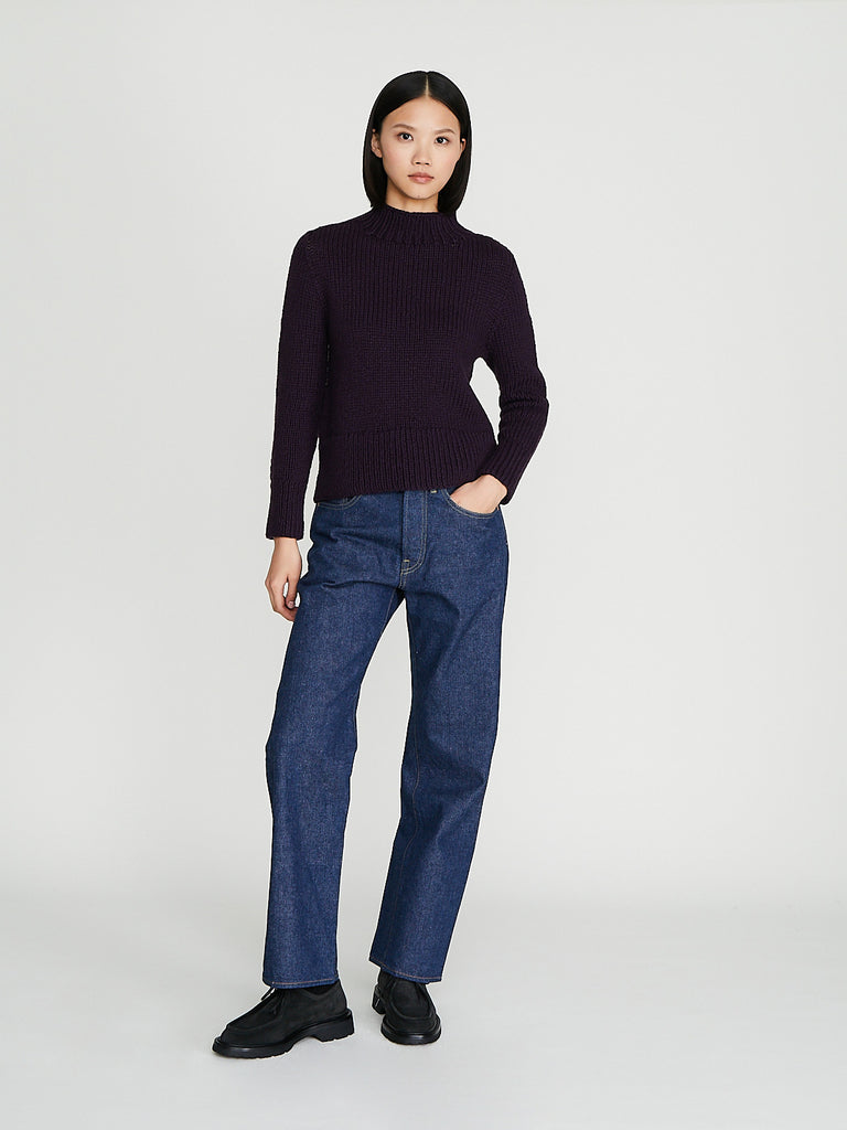 Wommelsdorff - Tonka Sweater in Aubergine