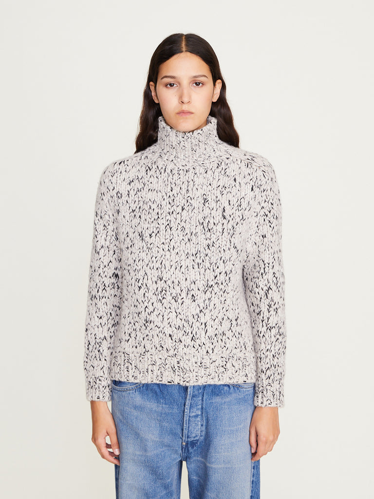 Wommelsdorff - Fina Sweater in Storm, Off White & Black