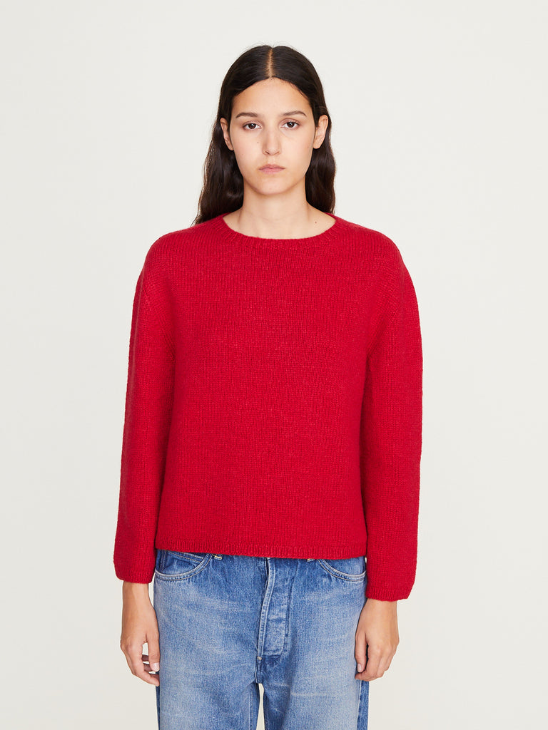 Wommelsdorff - Harper Sweater in Crimson