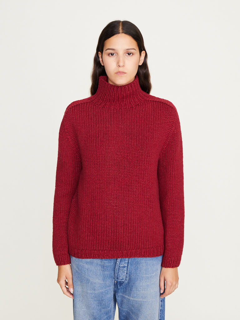 Wommelsdorff - Pax Sweater in Ruby