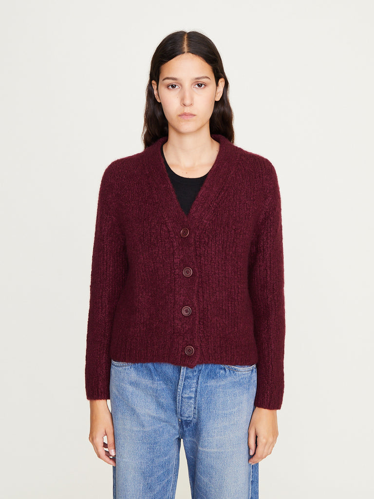 Wommelsdorff - Zeni Cardigan in Burgundy