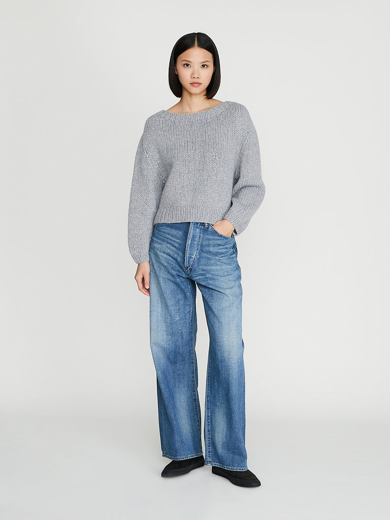 Wommelsdorff Honey Sweater in Grey Melange