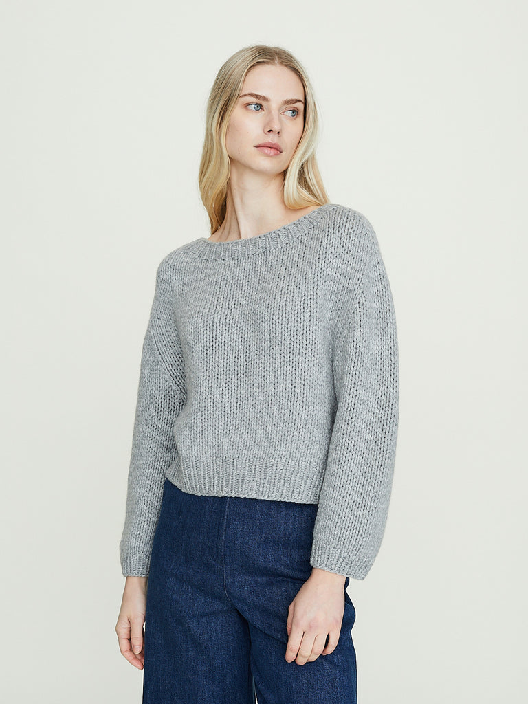 Wommelsdorff Honey Sweater in Grey Melange